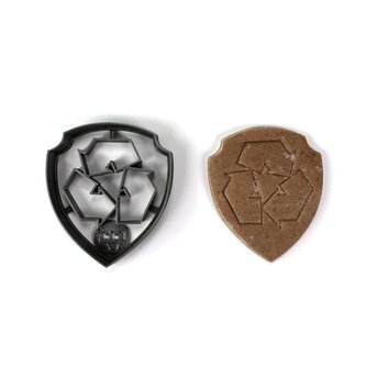 Psí erb popelářů vykrajovátko/formička