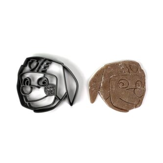 Psí vodní záchranář vykrajovátko/formička