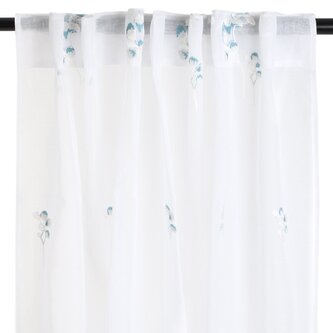 Firanka | ALBIA | woalowa z haftem | 140x250 cm | 852003