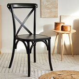 Krzesło | DREV | drewniane czarne | 43,5x44x89,5 cm | 875743