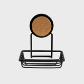 Mydelniczka | CHARLI | z przyssawką biały | 13x10x9 cm | 719516