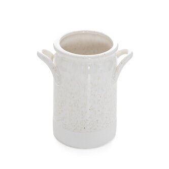 Kubek łazienkowy | FERMIR | ceramiczny beżowy | 10.3x7.1x11.1cm | 877433