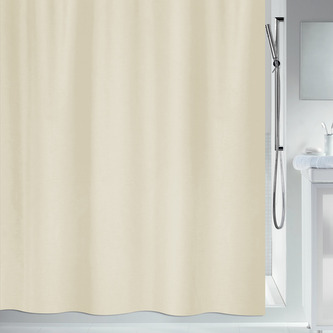 Spirella sprchový závěs MAYA, béžový, 180 x 200 cm, polyester