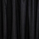 Zasłona | VELAS | welwetowa imitacja sztruksu czarna | 140X250CM | 742507