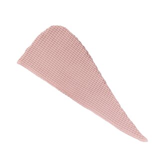 Turban VAFFEL różowy 25x75 cm