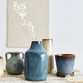 Wazon | RUFUS | ceramiczny granatowy | 14x14x22 cm | 888590