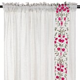 Zasłona | DARLA | z haftowanymi kwiatami | 140x250 cm | 884196