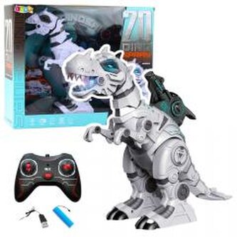 Dinozaur robot R/C dym, światło i dźwięk Dinozaur robot R/C dym, światło i dźwięk