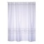 MSV sprchový závěs TORALLA, vzorovaný, bílý, 180 x 200 cm, polyester, s kroužky