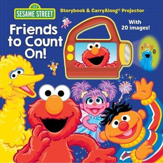 Sesame Street: Friends to Count On!: Storybook & Carryalong Projector