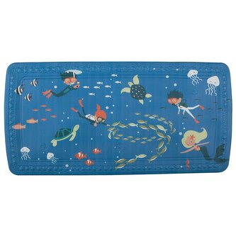 Spirella protiskluzová podložka do vany SCUBA DIVER, dětský motiv, PVC, 71 x 36 cm