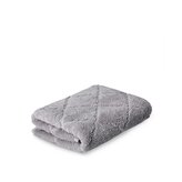 Ręcznik SAMINE z marokańską koniczyną szary 50x90 cm