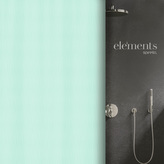 Elements by Spirella sprchový závěs MERA, nebesky modrý, 180 x 200 cm, polyester