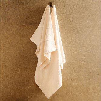 Ręcznik | SAMINE | z marokańską koniczyną ecru | 70x130cm | 808215