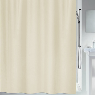 Spirella sprchový závěs MAYA, béžový, 120 x 200 cm, polyester