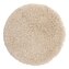 Spirella kulatá koupelnová předložka HIGHLAND, béžová, mikrovlákno, průměr 60 cm