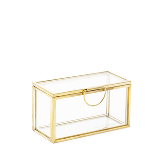 Szkatułka na biżuterię | GRAZIA | mini złota | 9x4x5cm | 852690 Szkatułka na biżuterię | GRAZIA | mini złota | 9x4x5cm | 852690