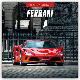 Ferrari 2026 - 16-Monatskalender