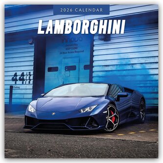 Lamborghini 2026 - 16-Monatskalender Lamborghini 2026 - 16-Monatskalender