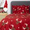 Pościel | REINDEER | z mikrofibry w renifery | 160x200 cm + 2 x 50x60 cm | XM22 806655