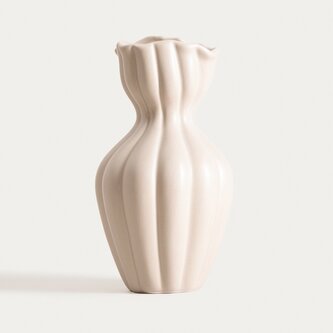 Wazon | FILLY | ceramiczny z nieregularną górą | 14x25,5 cm | 753060 Wazon | FILLY | ceramiczny z nieregularną górą | 14x25,5 cm | 753060