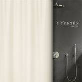 Elements by Spirella sprchový závěs PURE, béžový, 180 x 200 cm, polyester