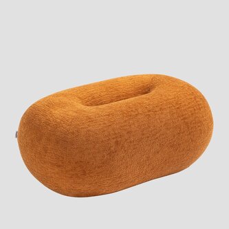Pufa | LUNCTA | Musztardowy | 82x52x34 cm | 743764