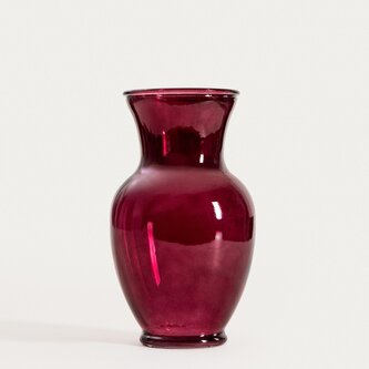 Wazon | DELLE | szklany różowy | 15,5x27,5 cm | 752889 Wazon | DELLE | szklany różowy | 15,5x27,5 cm | 752889