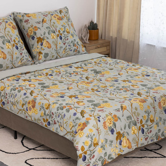 Pościel | CERISE | bawełniana zielona | 200x220 cm | AW23 852409