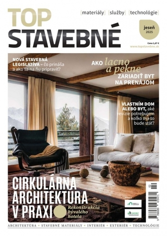 Top stavebné materiály, služby, technológie jeseň 2025