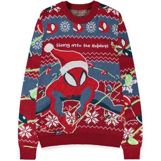 Vánoční svetr Spider-Man - Swing into the Holidays 2XL
