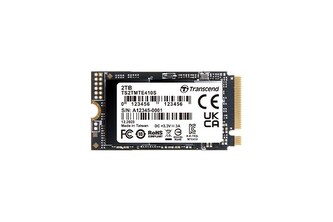 TRANSCEND SSD 2TB 410S, M.2 2242, PCIe Gen4x4, NVMe, 3D TLC, DRAM-less