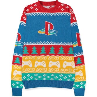 Vánoční svetr PlayStation - Logo L