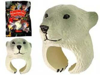 Pierścień na rękę edukacyjne zwierzęta Niedźwiedź Pierścień na rękę edukacyjne zwierzęta Niedźwiedź