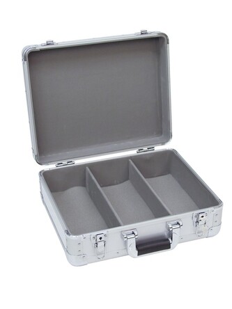 Roadinger CD Case Alu Digital/Booking, stříbrný