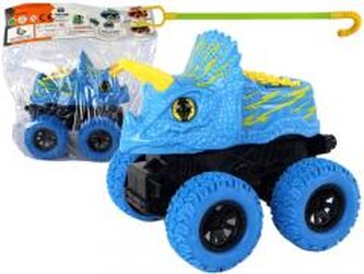 Terenówka pchacz Triceratops niebieski Terenówka pchacz Triceratops niebieski
