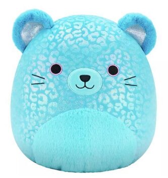 SQUISHMALLOWS Modrý jaguár - Sarge, 30 cm SQUISHMALLOWS Modrý jaguár - Sarge, 30 cm