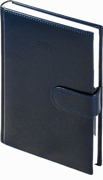 Kalendarz 2021 B5 Tyg. Nebraska na magnes granat