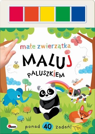 Maluj paluszkiem. Małe zwierzątka