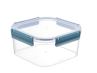 PLASTOVÁ NÁDOBA NA UCHOVÁVÁNÍ POTRAVIN ČTVERECOVÁ CLIP GUARD 2,9L MODRÁ