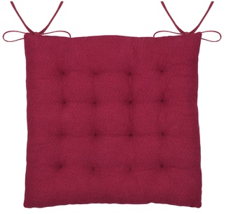 Podsedák na židli MARLOW červená 38x38x3,5 cm France