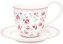 Porcelánový šálek a podšálek Elsy White