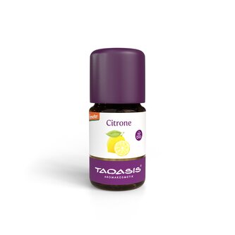 TAOASIS Éterický olej Citron BIO (5 ml) - energie, soustředění a osvěžení TAOASIS Éterický olej Citron BIO (5 ml) - energie, soustředění a osvěžení