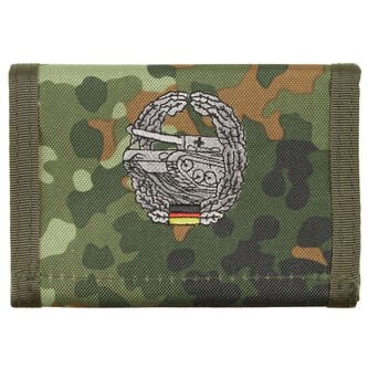 Peněženka na suchý zip Panzer - flecktarn