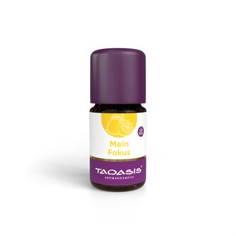 TAOASIS Směs éterických olejů My Focus BIO (5 ml) - lepší koncentrace, zklidnění a osvěžení TAOASIS Směs éterických olejů My Focus BIO (5 ml) - lepší koncentrace, zklidnění a osvěžení