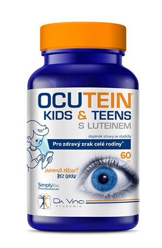 Simply You Ocutein Kids & Teens s luteinem 60 ks
