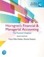 Horngren's Financial & Managerial Accounting, The Financial Chapters, Global Edition