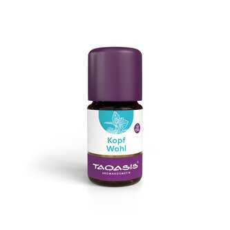 TAOASIS Směs éterických olejů Head Well BIO (5 ml) - osvěžuje, vyrovnává a zlepšuje koncentraci TAOASIS Směs éterických olejů Head Well BIO (5 ml) - osvěžuje, vyrovnává a zlepšuje koncentraci
