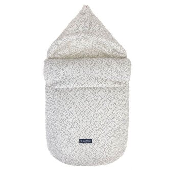 Multifunkční zavinovačka Zaffiro 5v1 světle šedá tečka