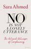 No Is Not a Lonely Utterance